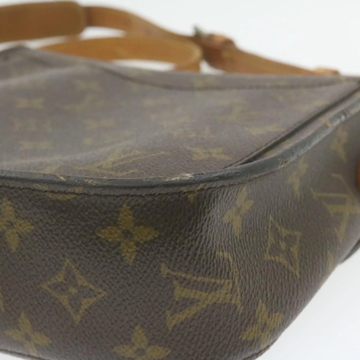 LOUIS VUITTON Monogram Saint Cloud GM Shoulder Bag M51242 LV Auth am947g