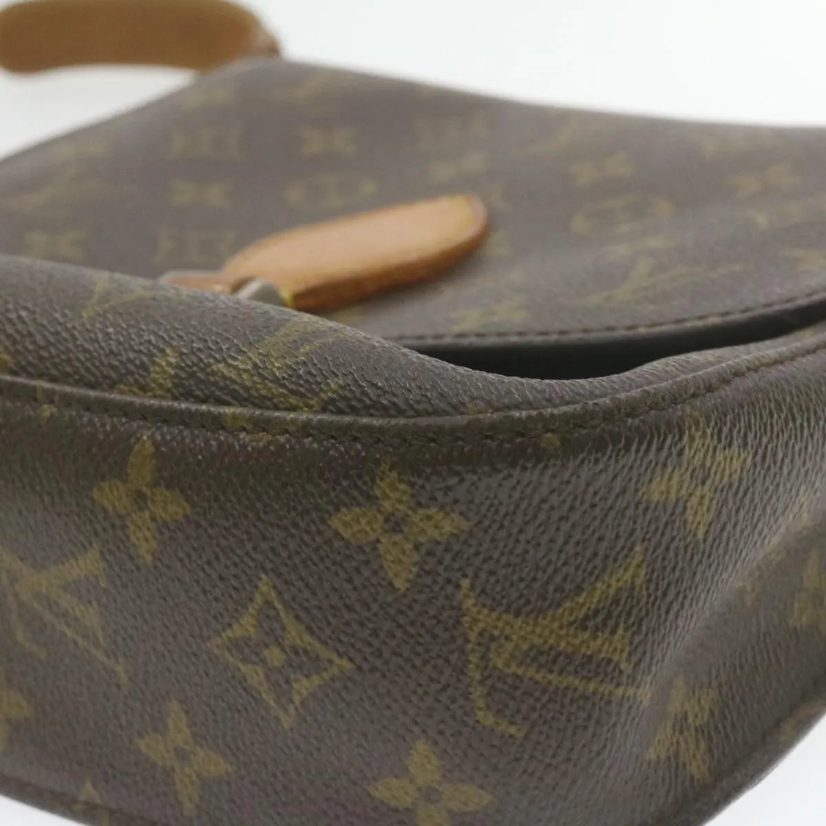 LOUIS VUITTON Monogram Saint Cloud GM Shoulder Bag M51242 LV Auth am947g