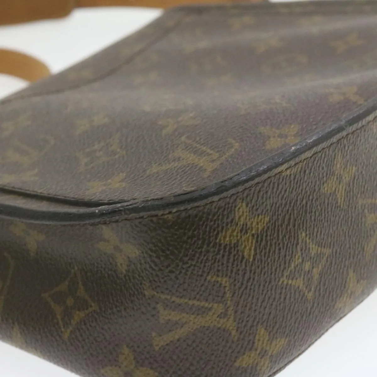 LOUIS VUITTON Monogram Saint Cloud GM Shoulder Bag M51242 LV Auth am947g
