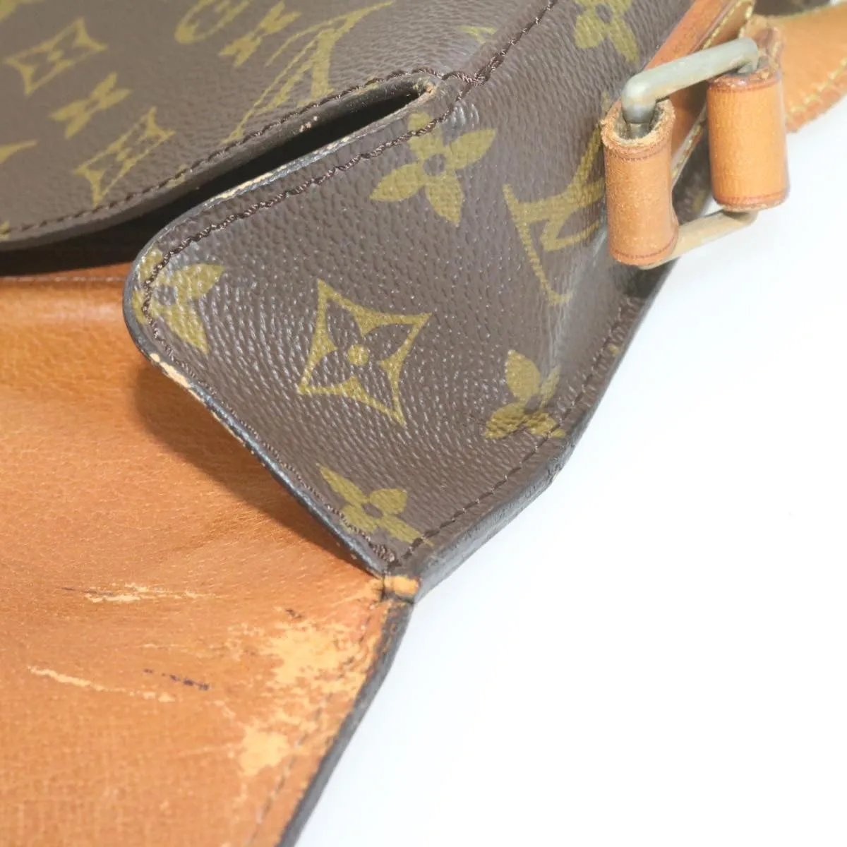 LOUIS VUITTON Monogram Saint Cloud GM Shoulder Bag M51242 LV Auth am947g