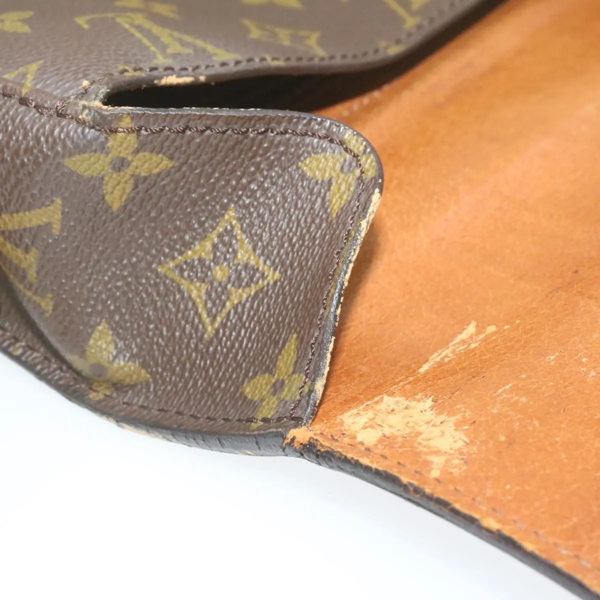 LOUIS VUITTON Monogram Saint Cloud GM Shoulder Bag M51242 LV Auth am947g