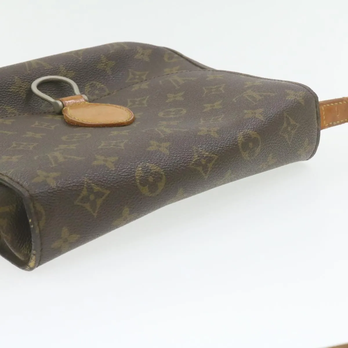 LOUIS VUITTON Monogram Saint Cloud GM Shoulder Bag M51242 LV Auth am947g