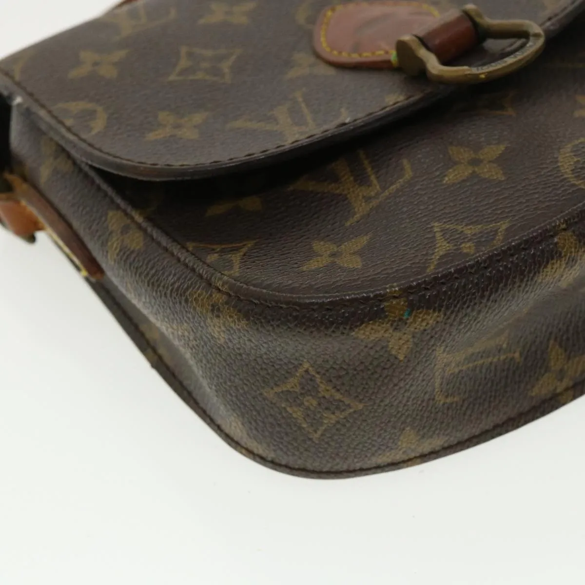 LOUIS VUITTON Monogram Saint Cloud PM Shoulder Bag M51244 LV Auth ar8701