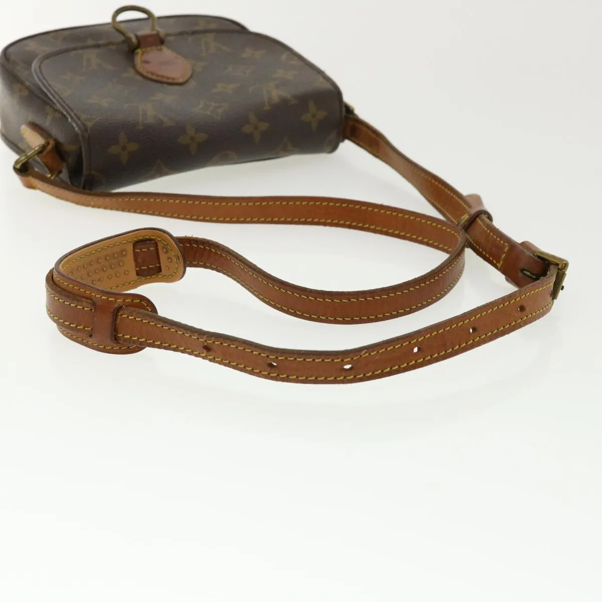 LOUIS VUITTON Monogram Saint Cloud PM Shoulder Bag M51244 LV Auth ar8701