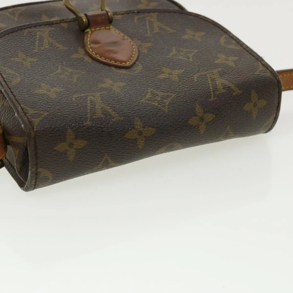 LOUIS VUITTON Monogram Saint Cloud PM Shoulder Bag M51244 LV Auth ar8701