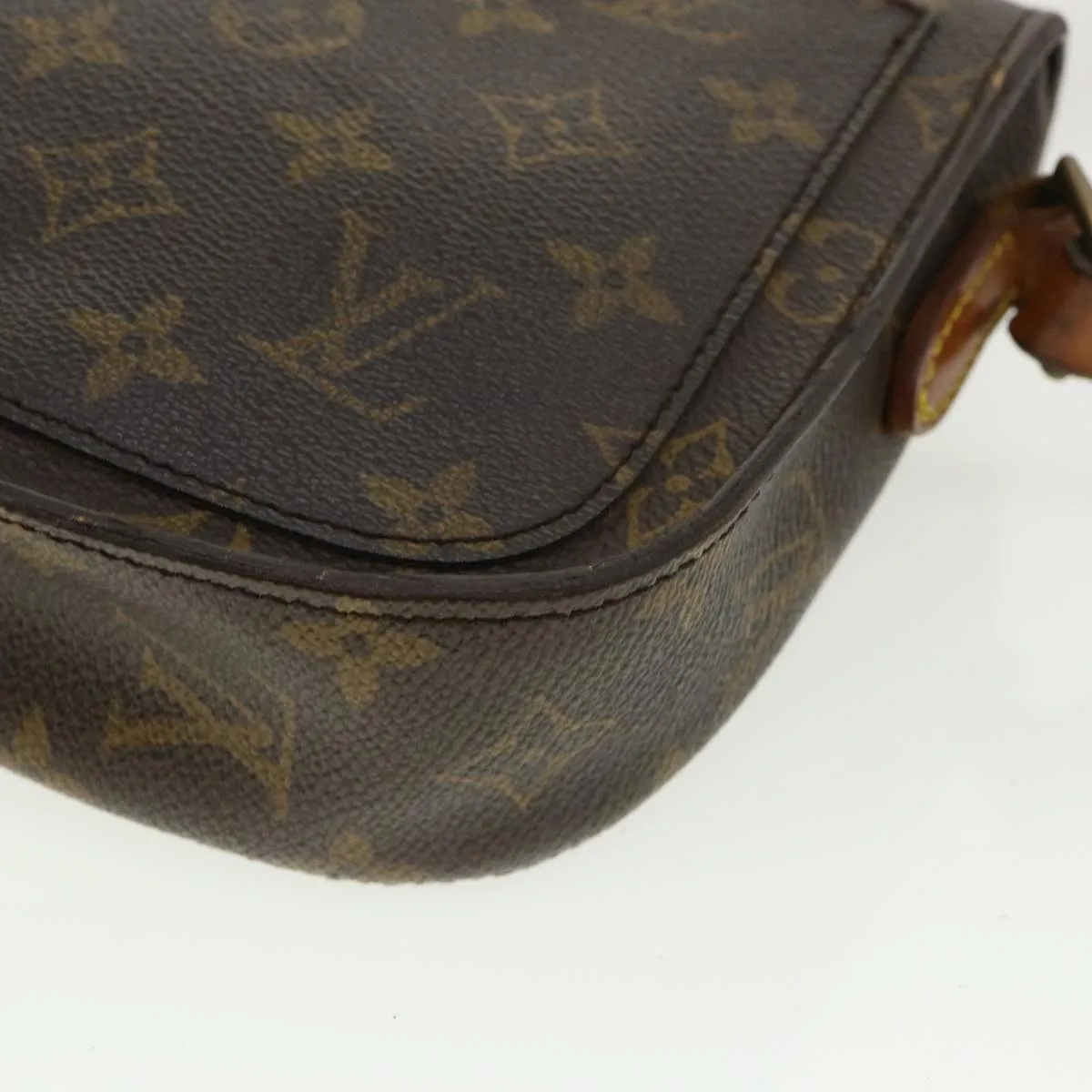 LOUIS VUITTON Monogram Saint Cloud PM Shoulder Bag M51244 LV Auth ar8701