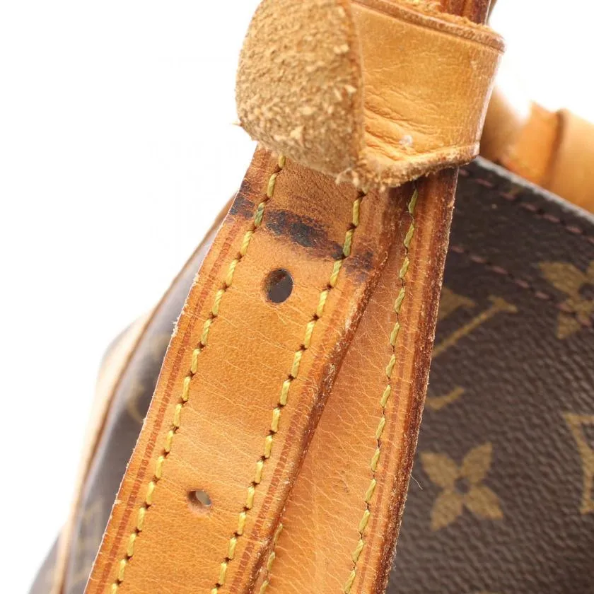 Louis Vuitton Randonne GM Monogram Shoulder Bag Brown PVC Leather Pre-Loved