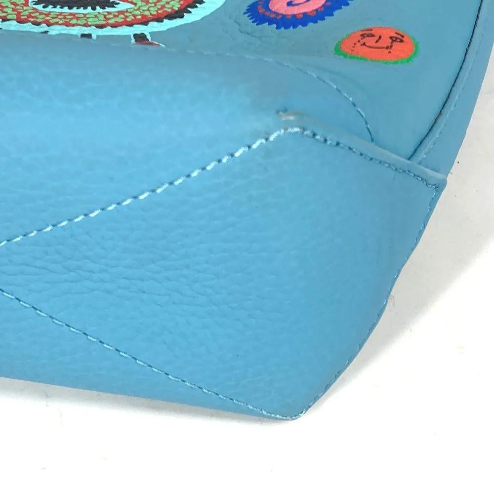 LOUIS VUITTON Shoulder Bag M21716 Taurillon Clemence Leather blue LVxYK Monogram Taurillon Clemence Hobo Cruiser