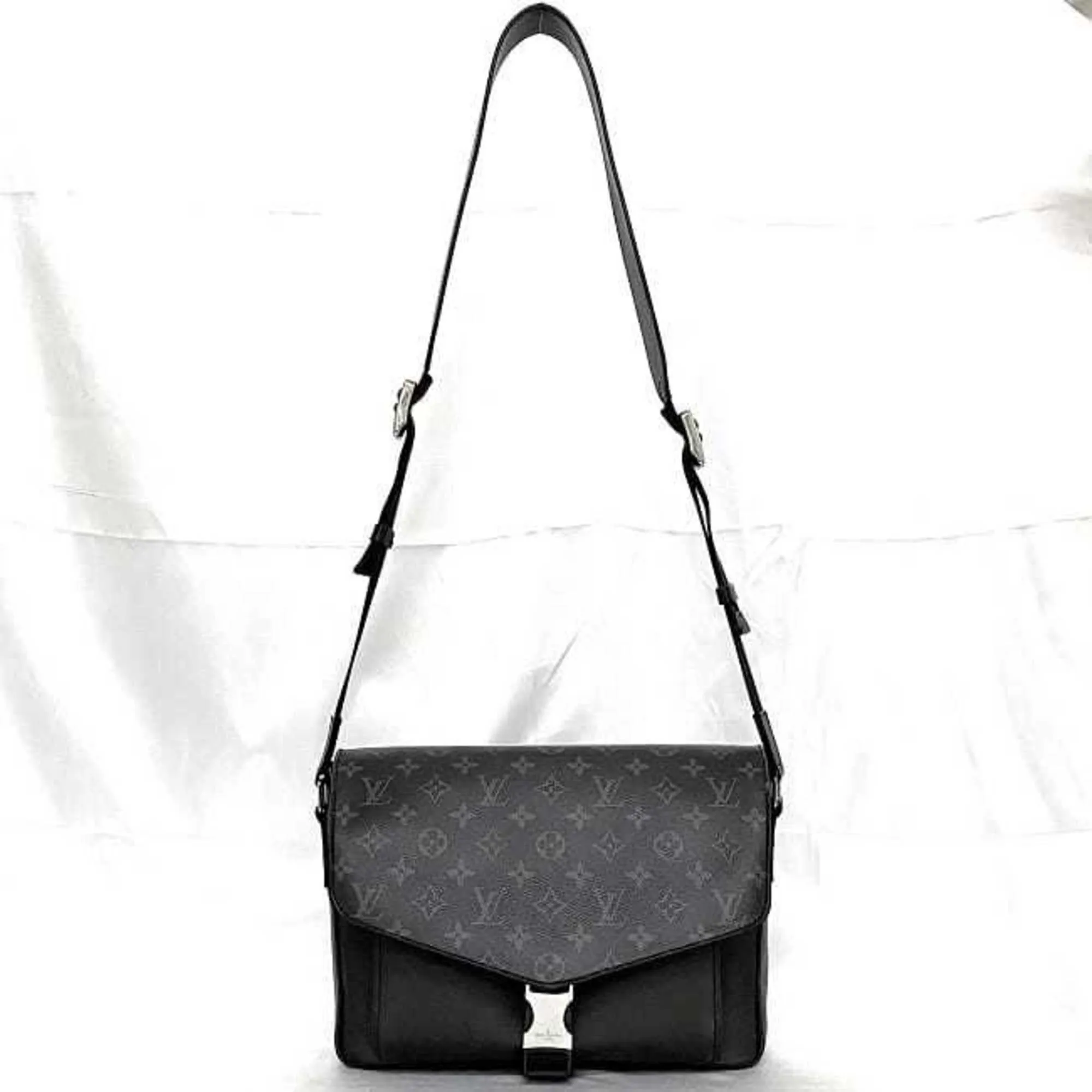 Louis Vuitton Taigarama   Monogram Eclipse Taigarama Shoulder Bag