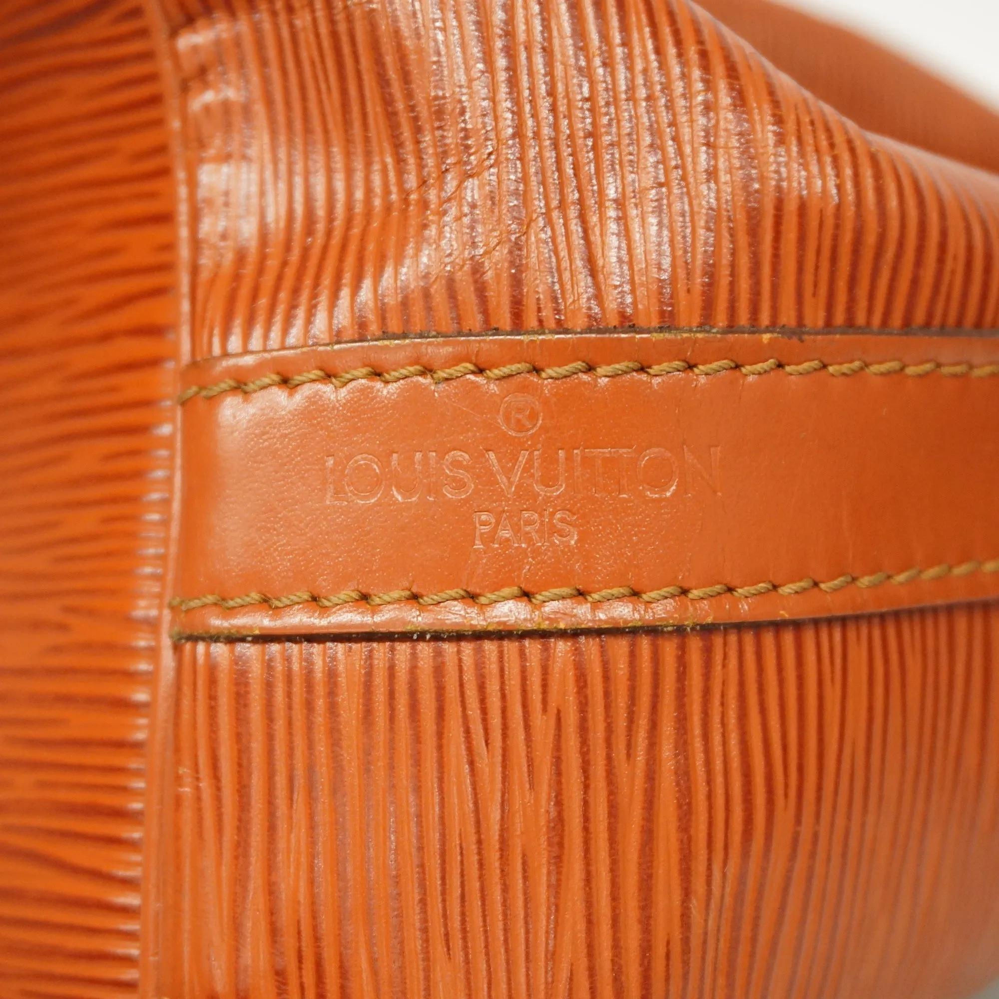 Louis VuittonAuth  Epi Petit Noe M44103 Women's Shoulder Bag Kenyan Brown