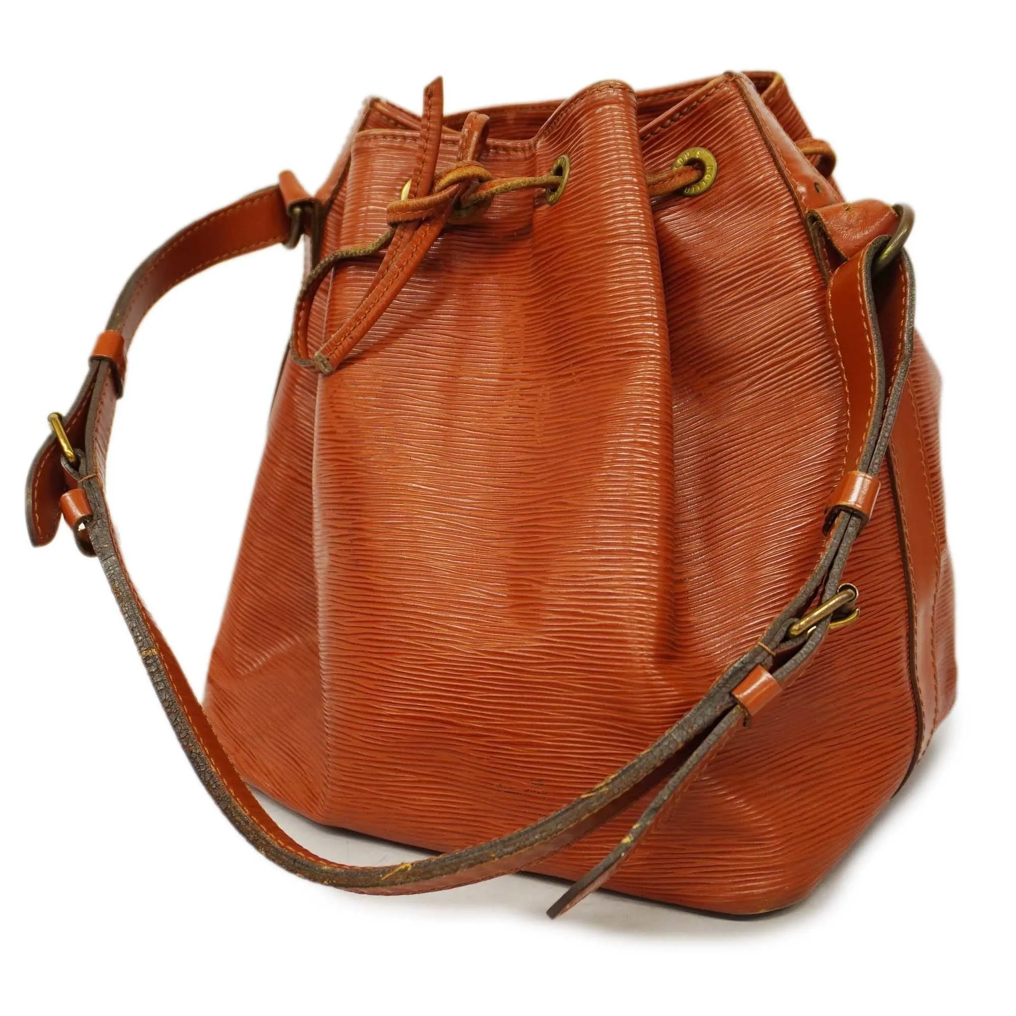 Louis VuittonAuth  Epi Petit Noe M44103 Women's Shoulder Bag Kenyan Brown