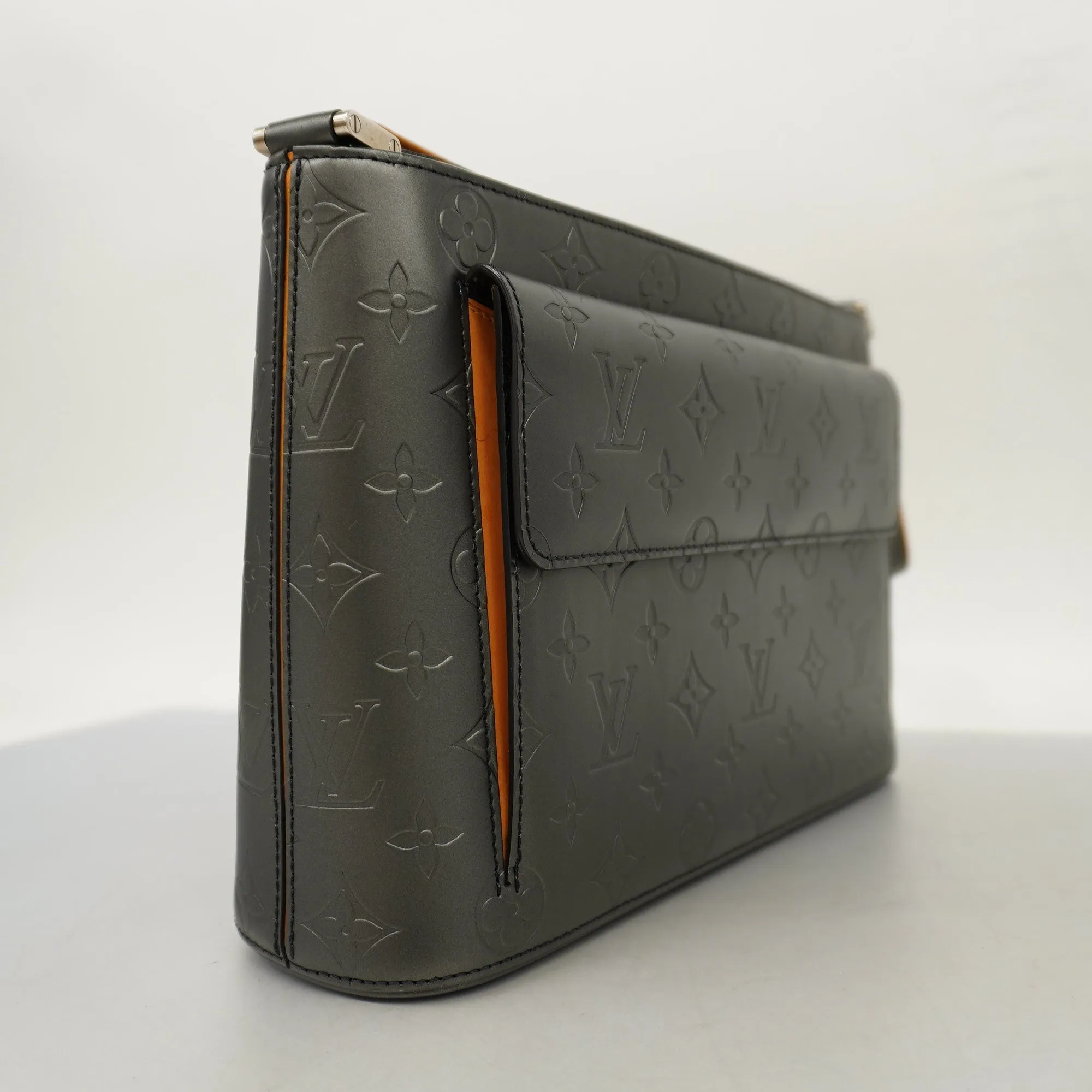Louis VuittonAuth  Monogram Mat Alston M55122 Women's Shoulder Bag Noir