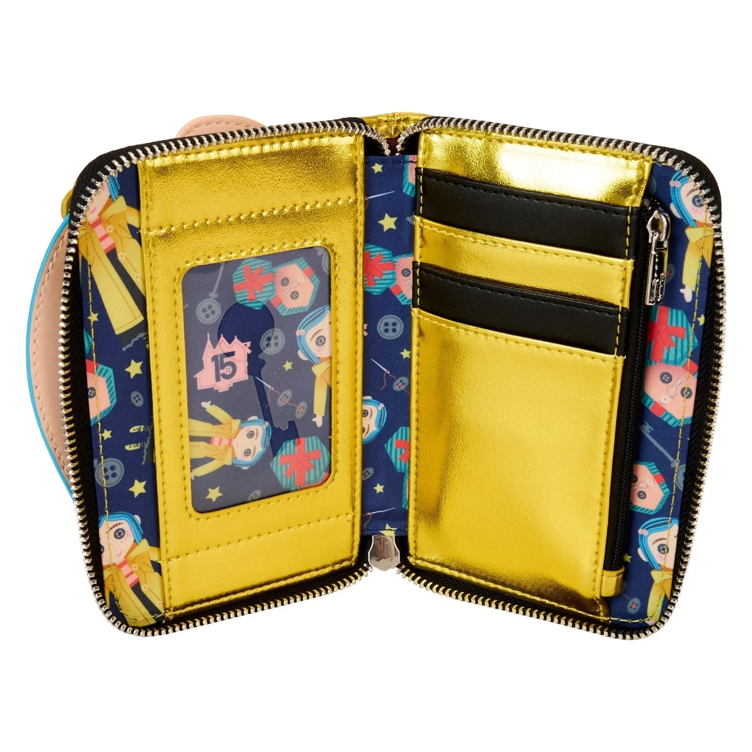 Loungefly x Laika Coraline Doll Cosplay Zip Around Wallet