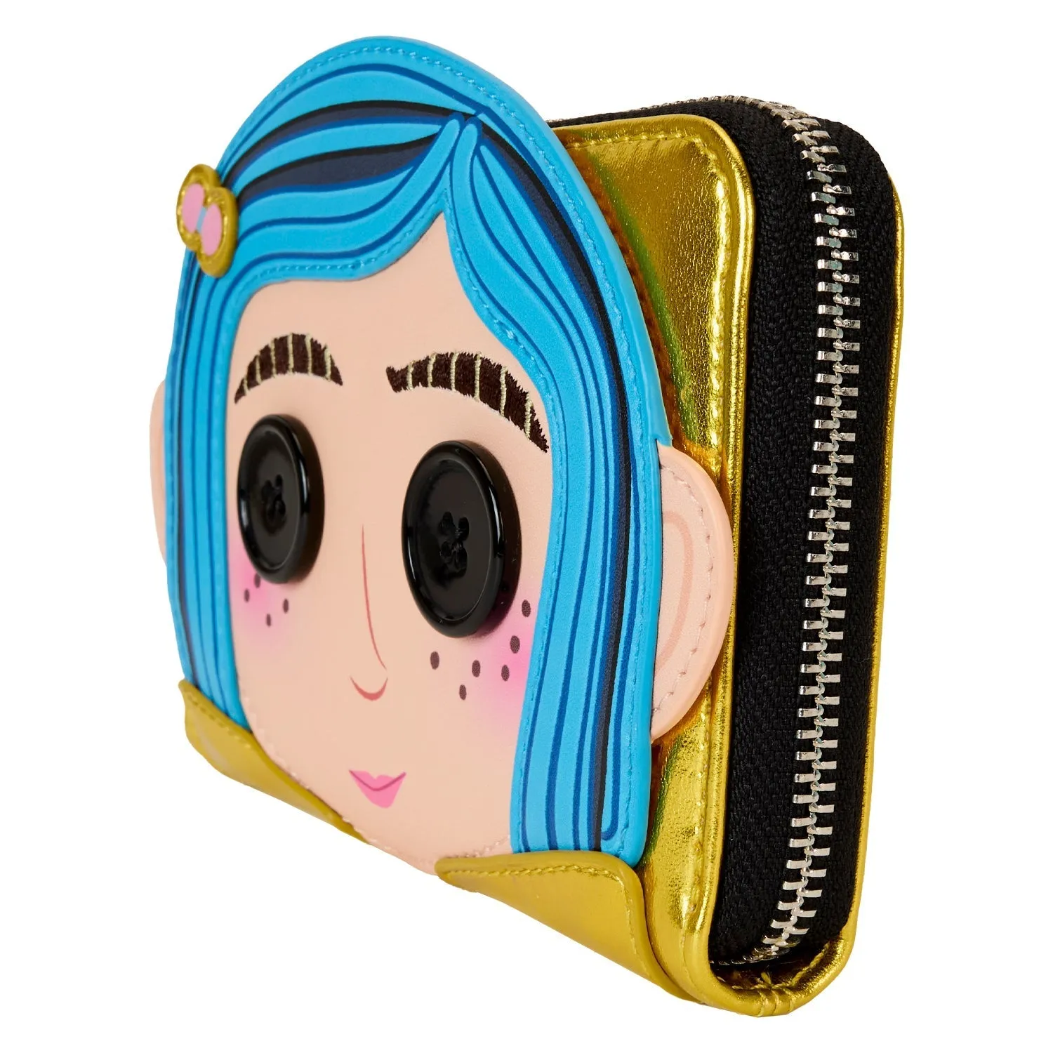 Loungefly x Laika Coraline Doll Cosplay Zip Around Wallet