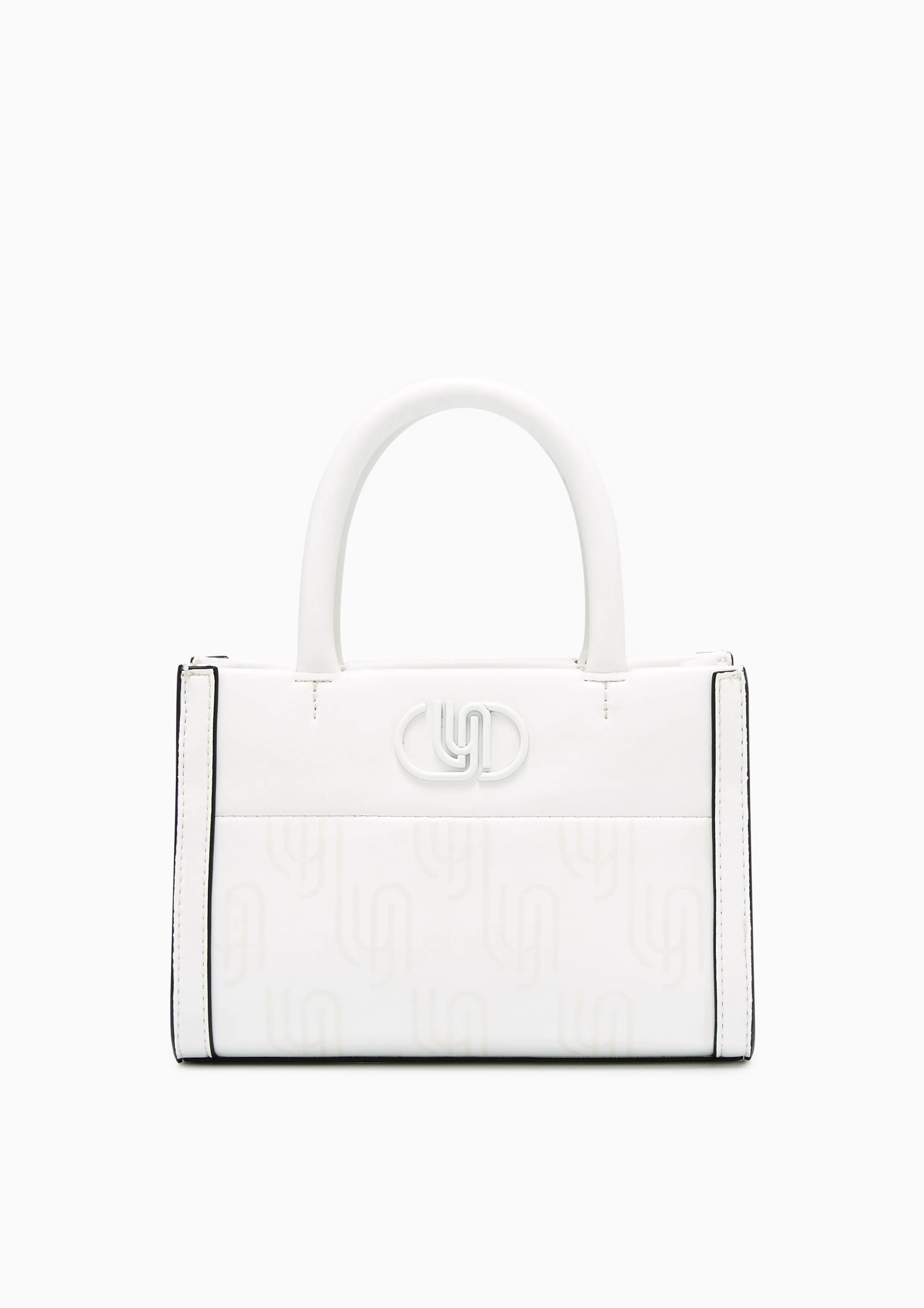 Louvre Infinite Mini  Tote Bag White