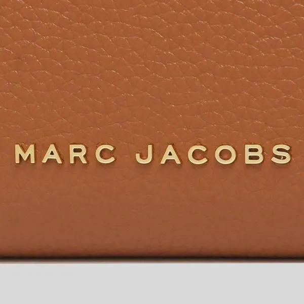 MARC JACOBS Groove Mini Compact Wallet Smoke Almond S101L01SP21