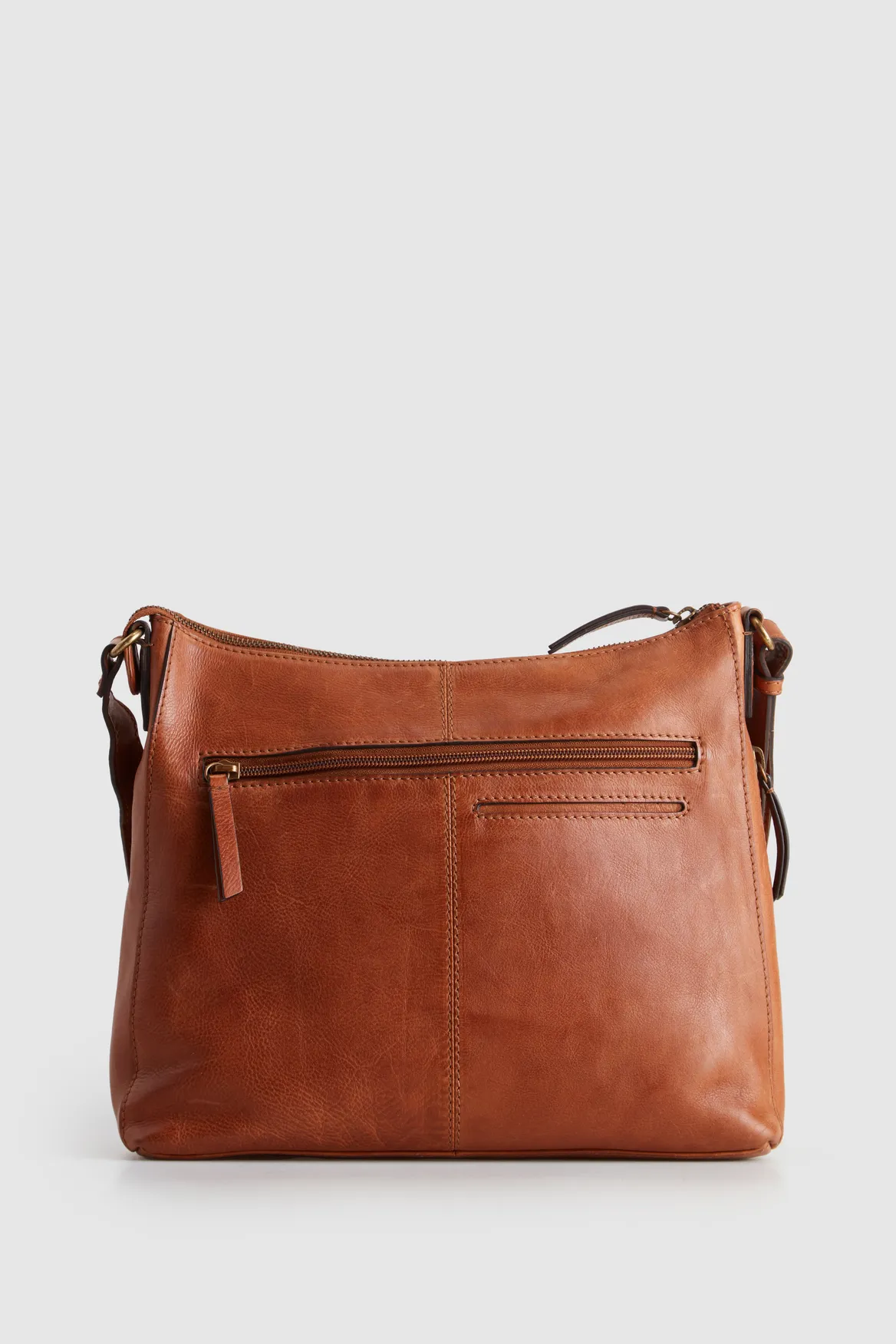 Maya Leather Large Crossbody Bag