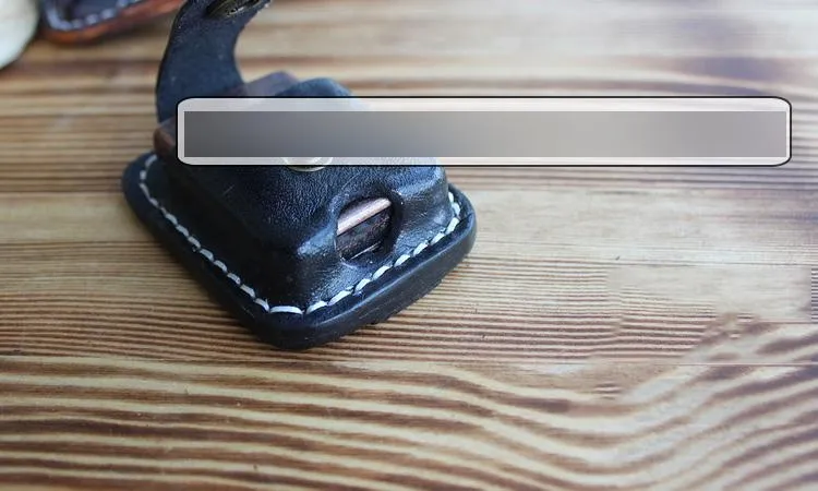 Mens Coffee Leather Classic Zippo Lighter Case Black Handmade Zippo Lighter Holder with Belt Clip