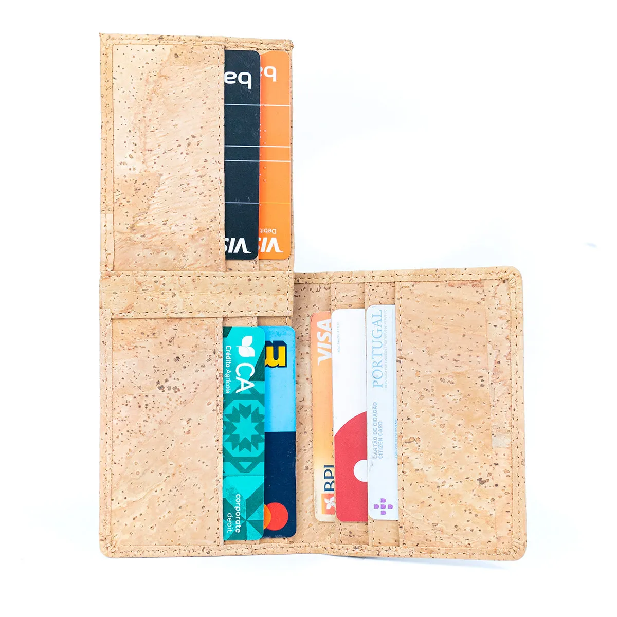 Men??s Ultra-Thin Cork Wallet and Card Holder WALLET-BAG-2311