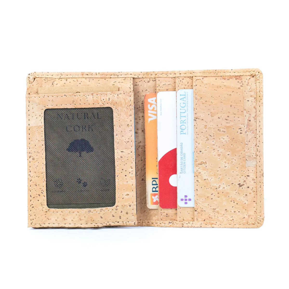 Men??s Ultra-Thin Cork Wallet and Card Holder WALLET-BAG-2311