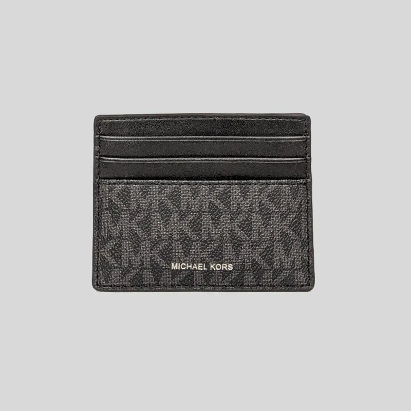 Michael Kors Men's Cooper Tall Card Case Black 36U9LCRD1B