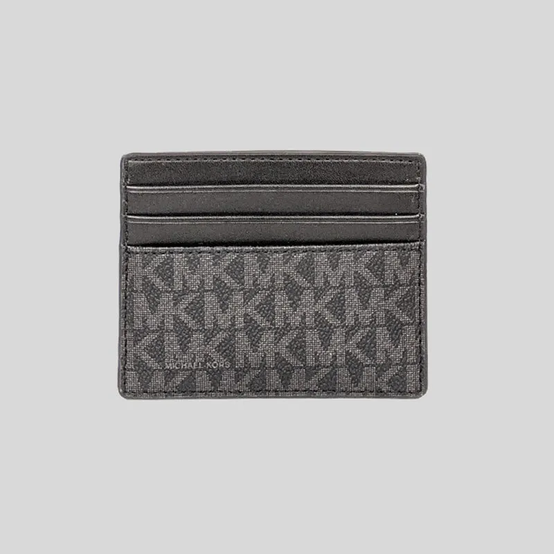 Michael Kors Men's Cooper Tall Card Case Black 36U9LCRD1B