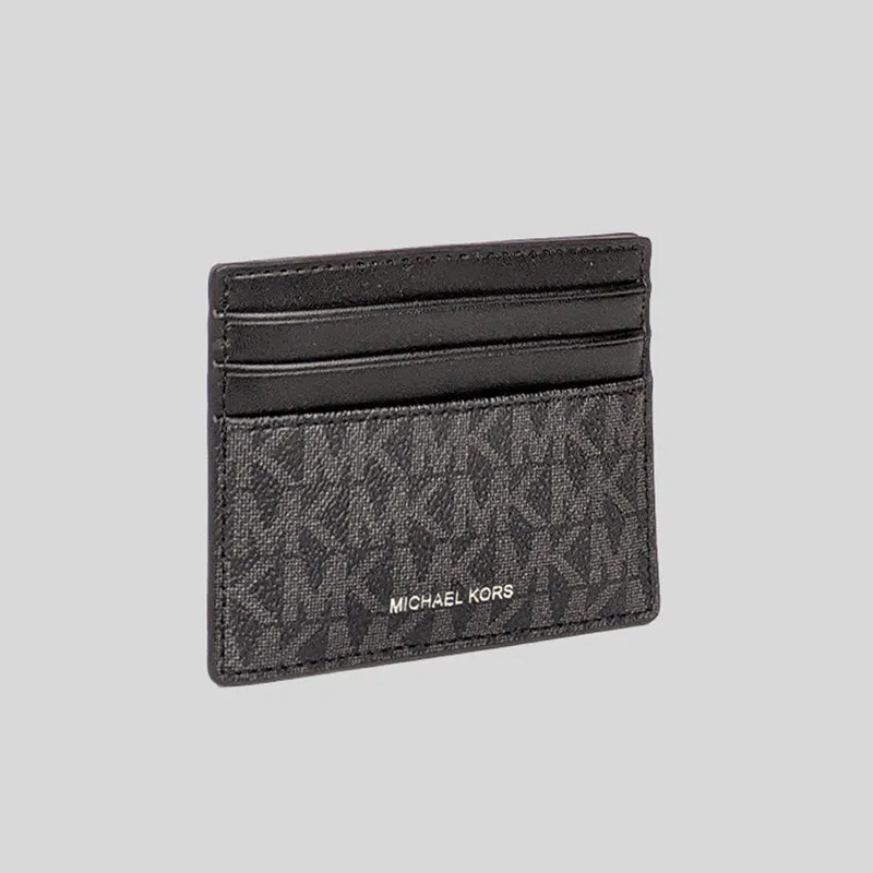 Michael Kors Men's Cooper Tall Card Case Black 36U9LCRD1B