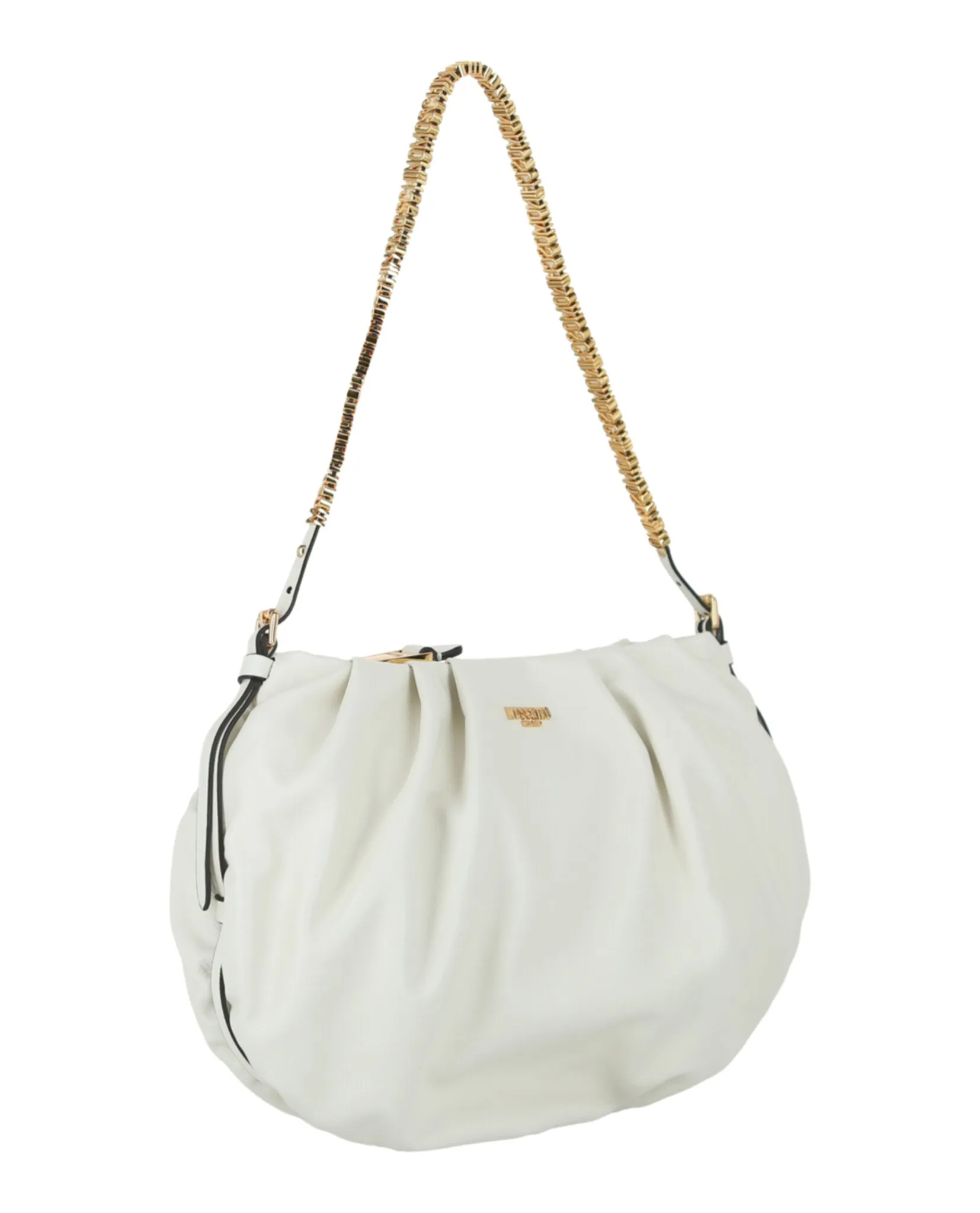 Moschino Mini Lettering Laminated Shoulder Bag Womens 7553-8002-0002