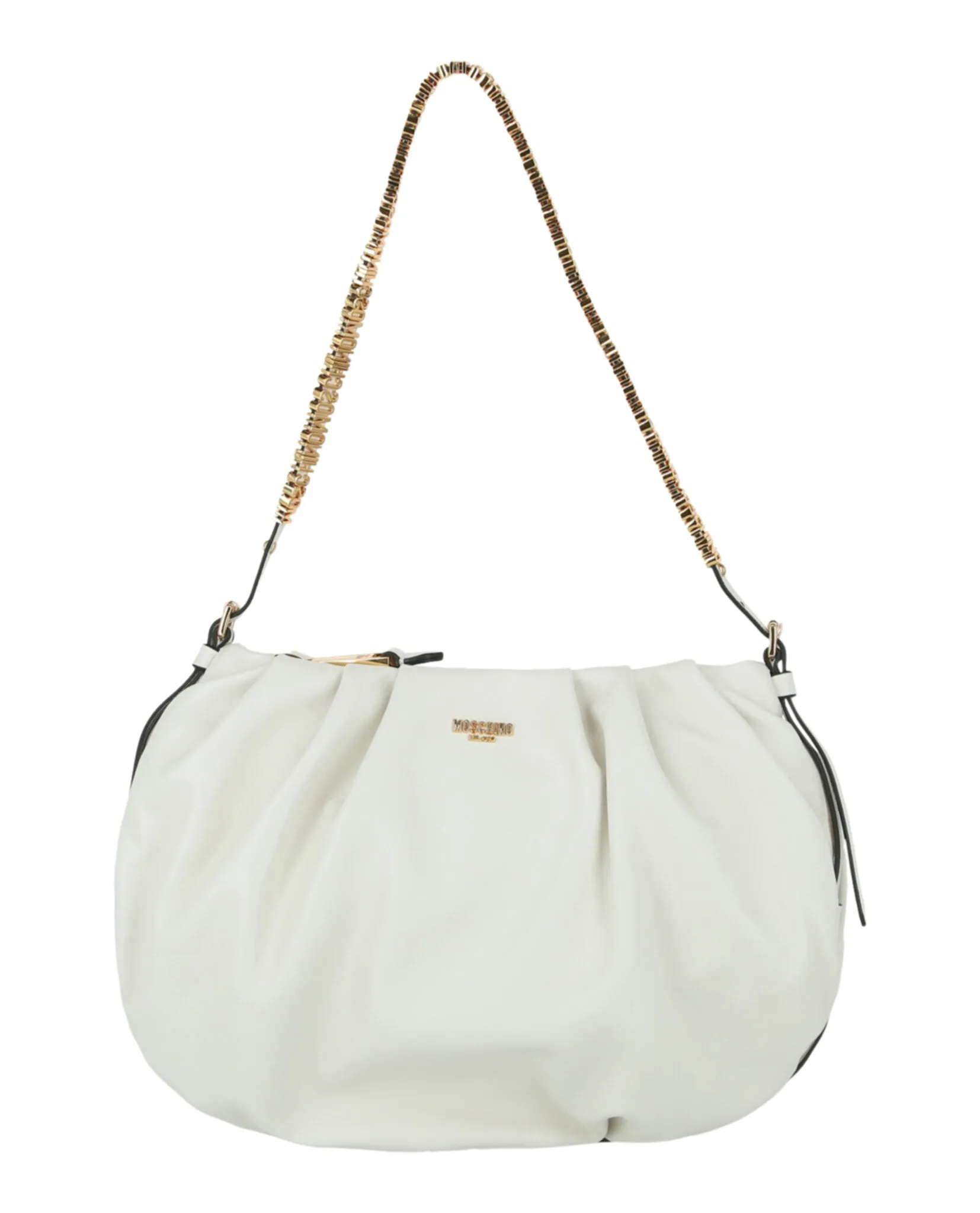 Moschino Mini Lettering Laminated Shoulder Bag Womens 7553-8002-0002