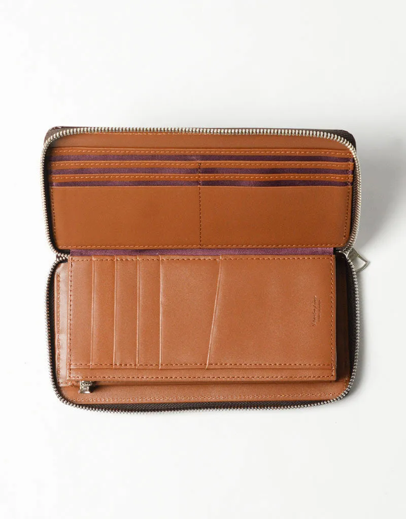 Notch Round Zip Wallet No.223050