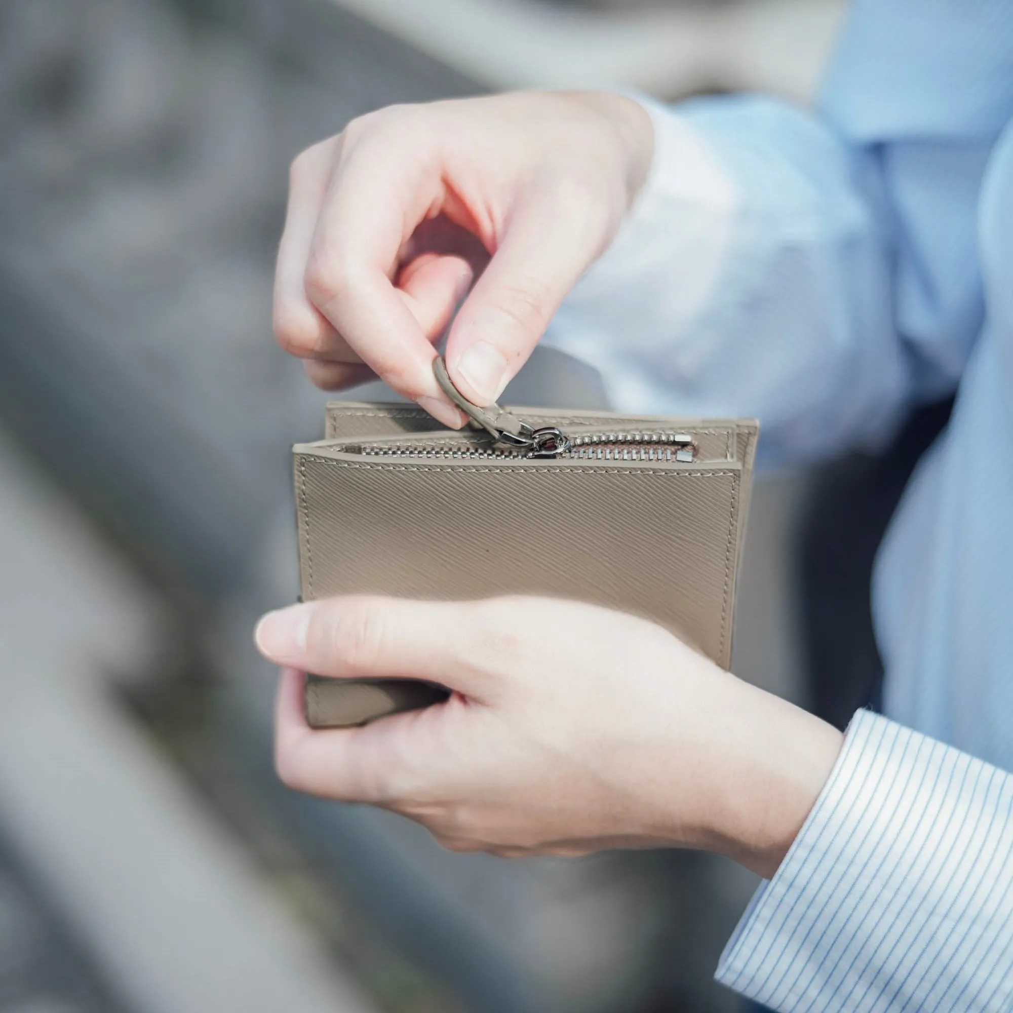 Nyla Mini Leather Wallet