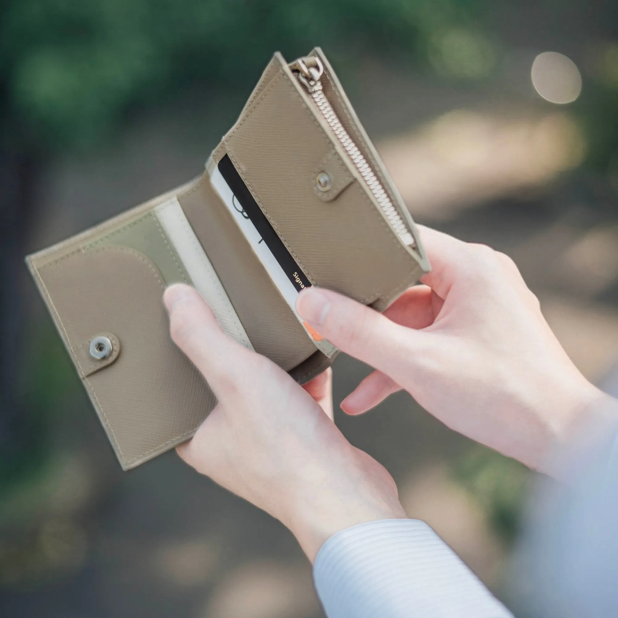 Nyla Mini Leather Wallet