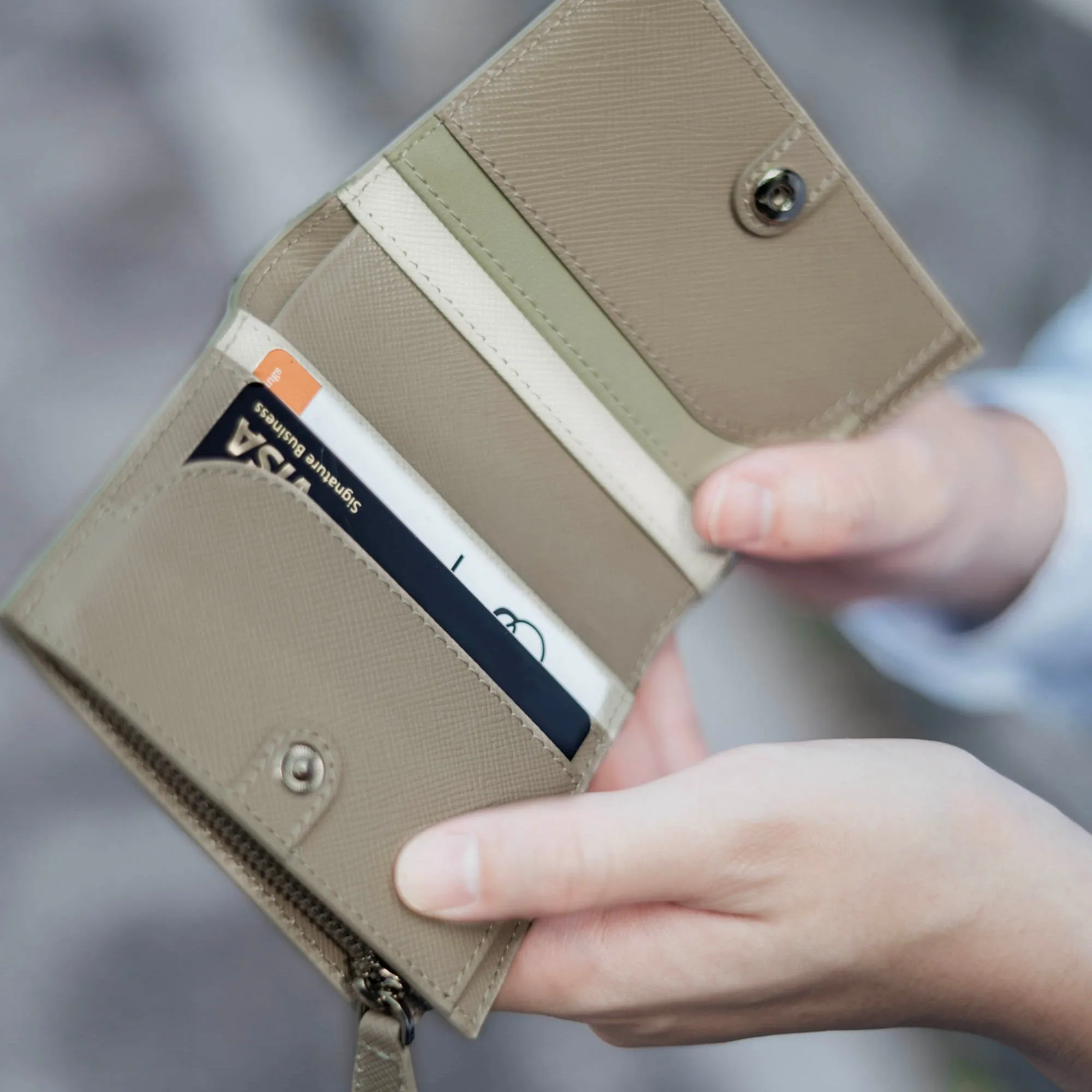 Nyla Mini Leather Wallet