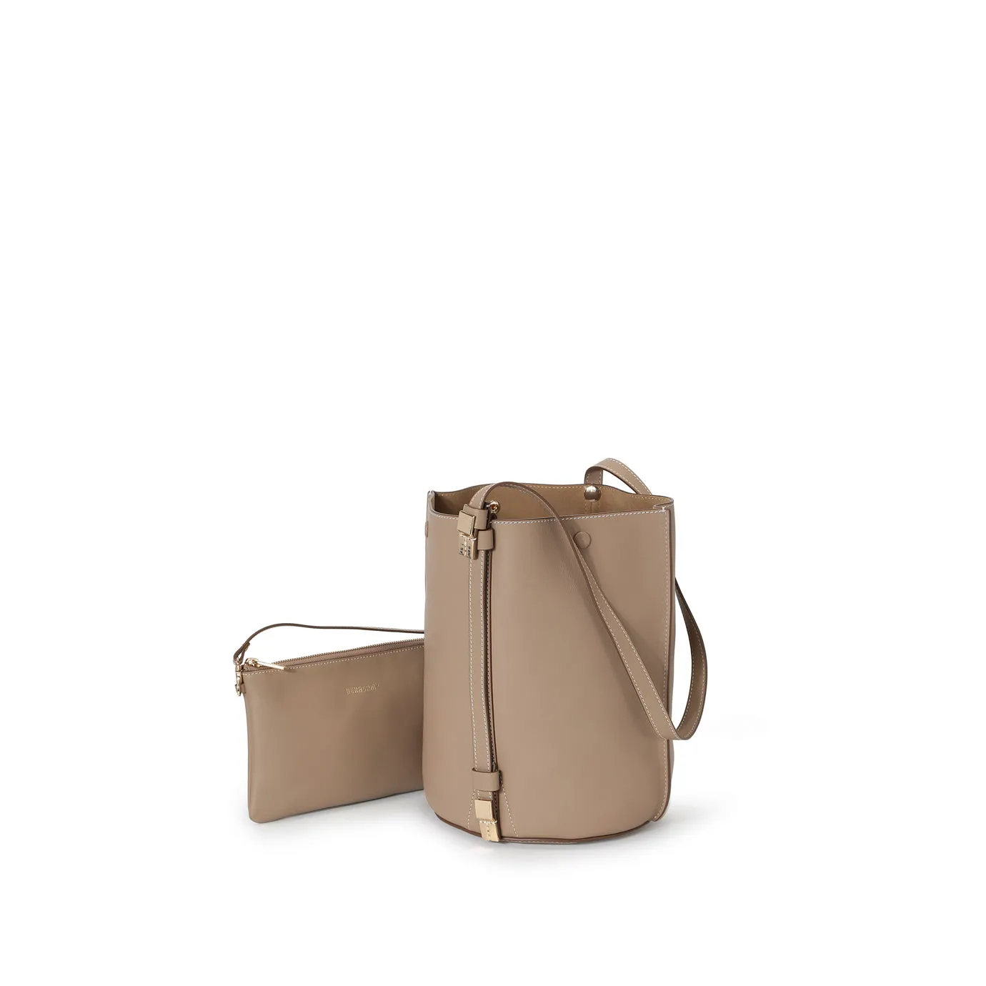 ORUKAMI Flat Hook Convertible Bucket Tote - Toffee