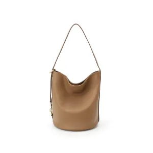 ORUKAMI Soft Convertible Bucket Bag - Camel
