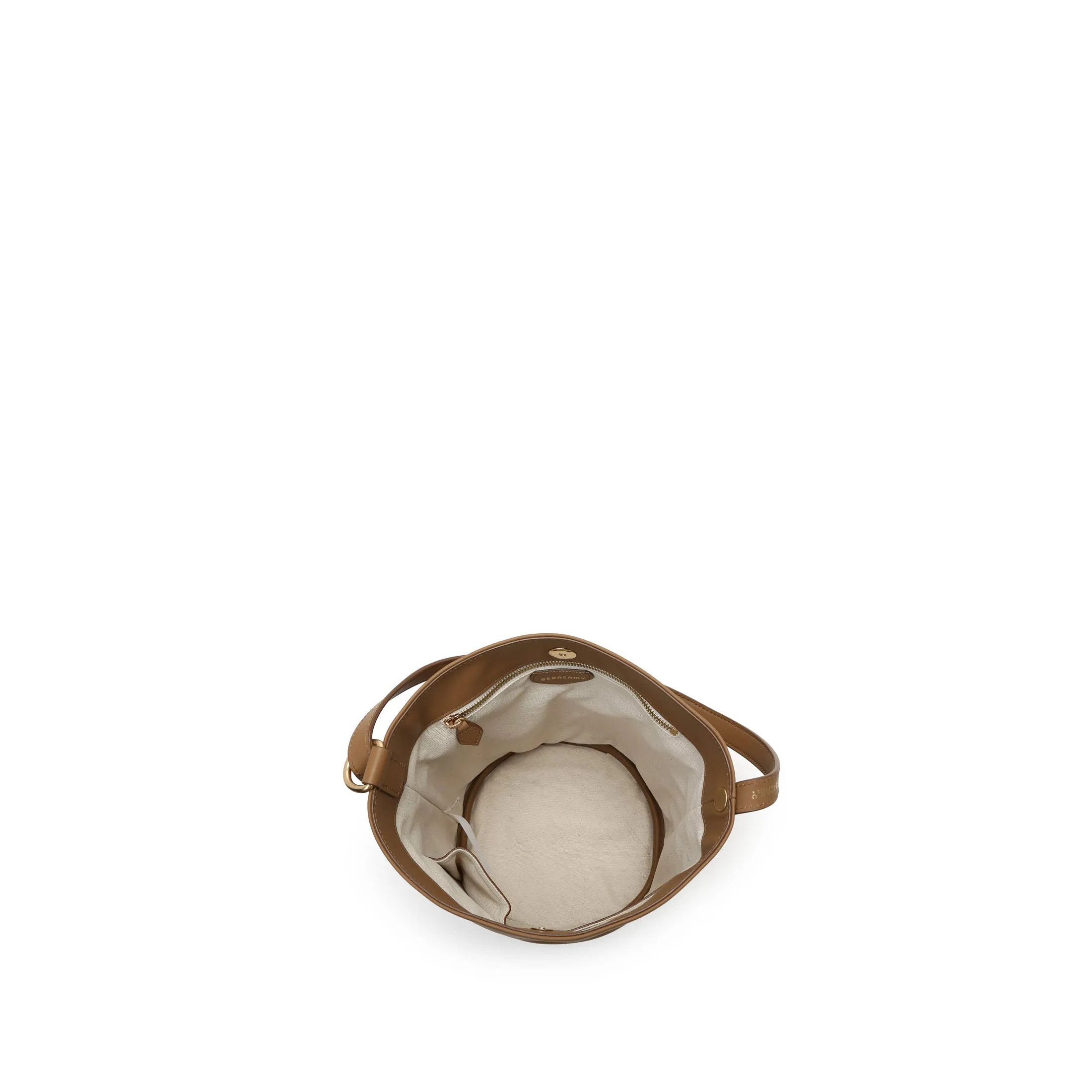 ORUKAMI Soft Convertible Bucket Bag - Camel
