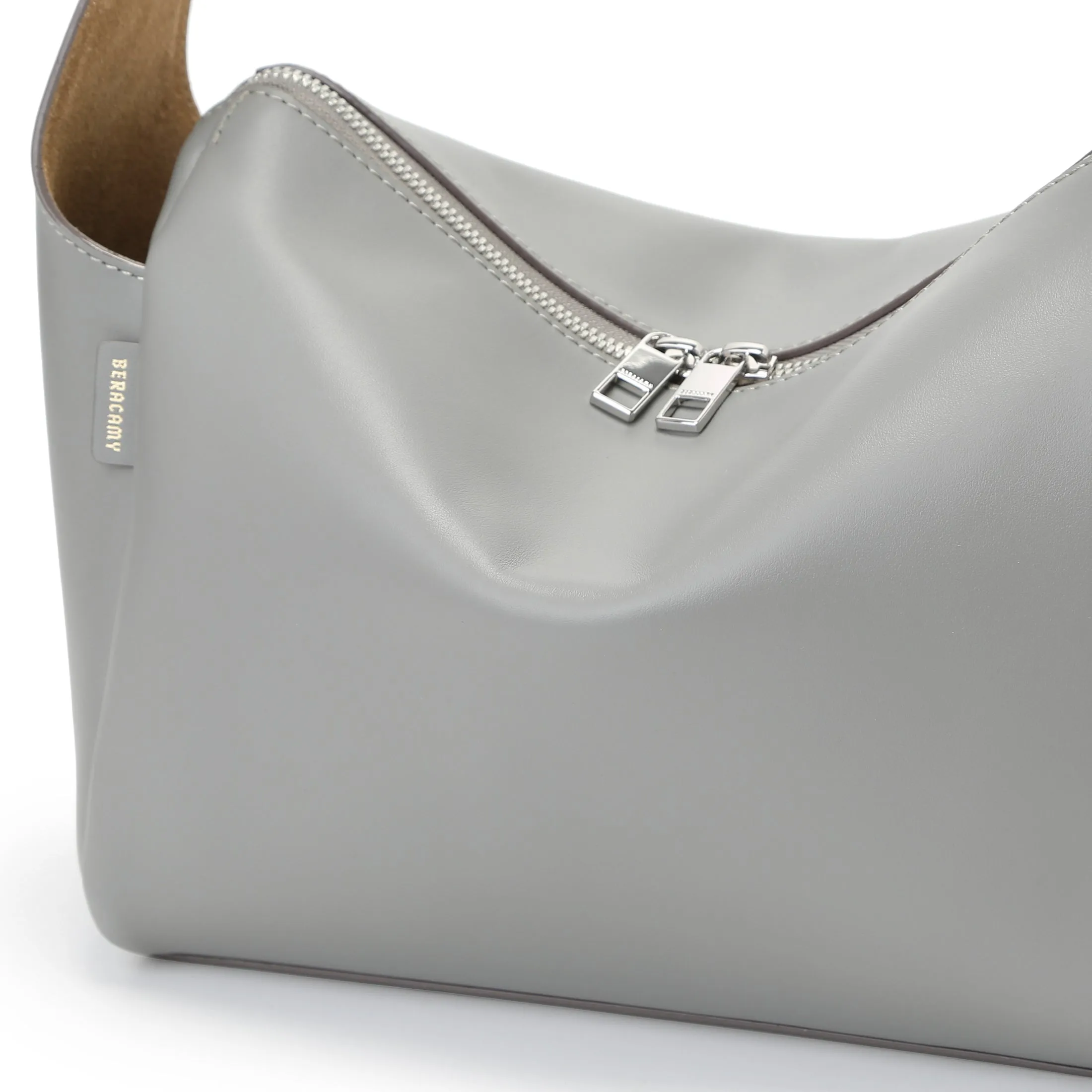 Petrichor Pockets Shoulder Bag - Light Grey