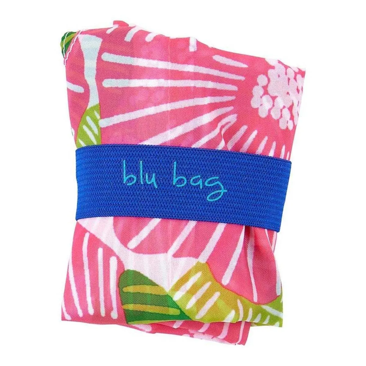 Poppy Papaver blu Reusable Shopping Bag-Machine washable