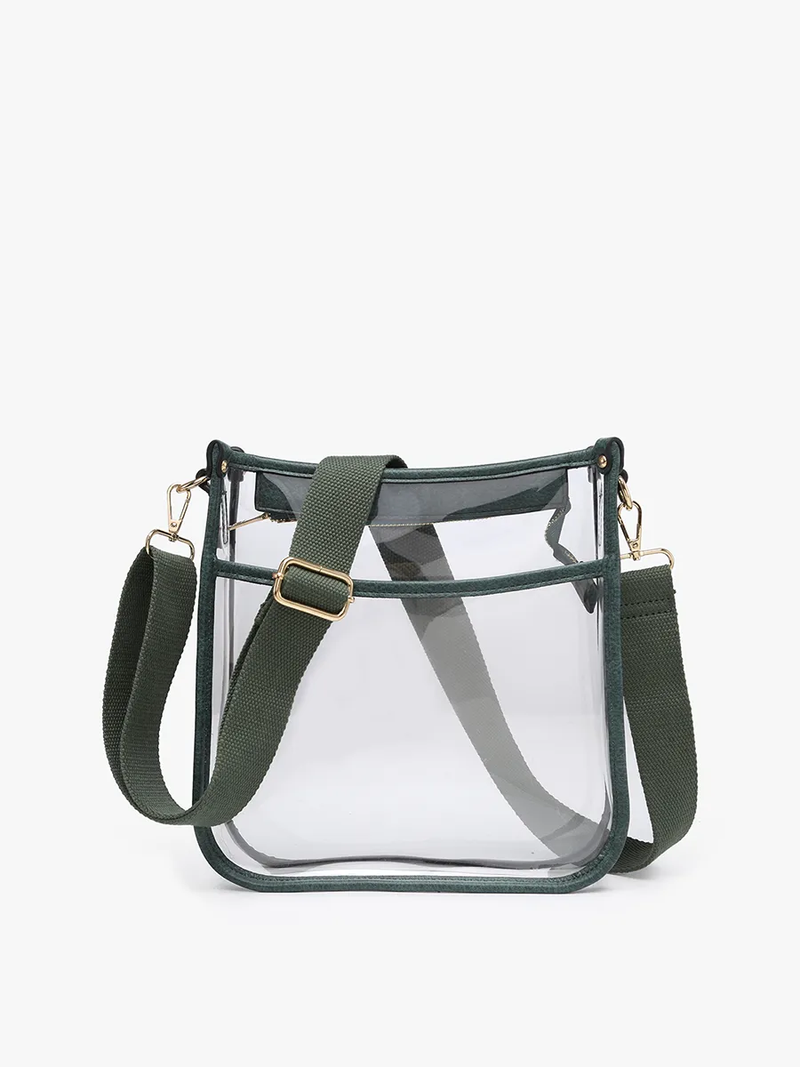 Posie Vegan Clear Crossbody