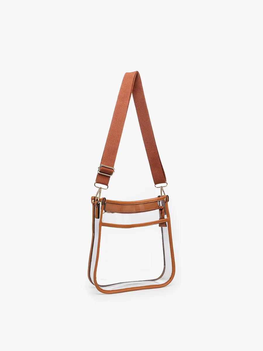Posie Vegan Clear Crossbody