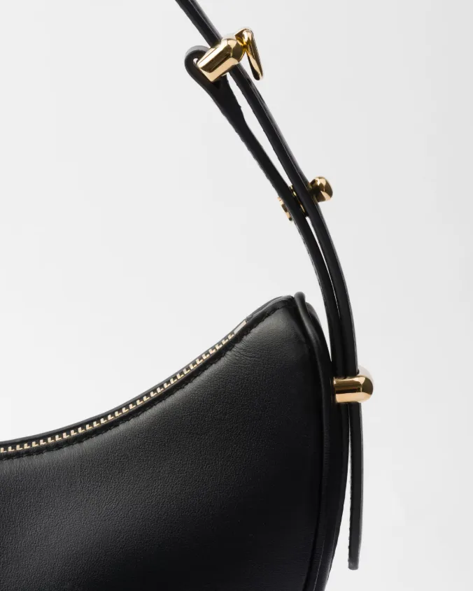 Prada arqu?? small leather shoulder bag