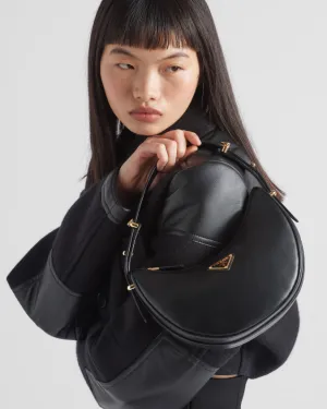 Prada arqu?? small leather shoulder bag