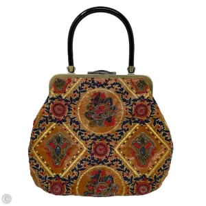 Provencal Escape Beaded Sedavi Satchel Designer By Patricia Nash, Size: Medium