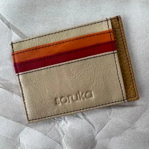 Soruka - Brook Card Slot Wallet, Beige