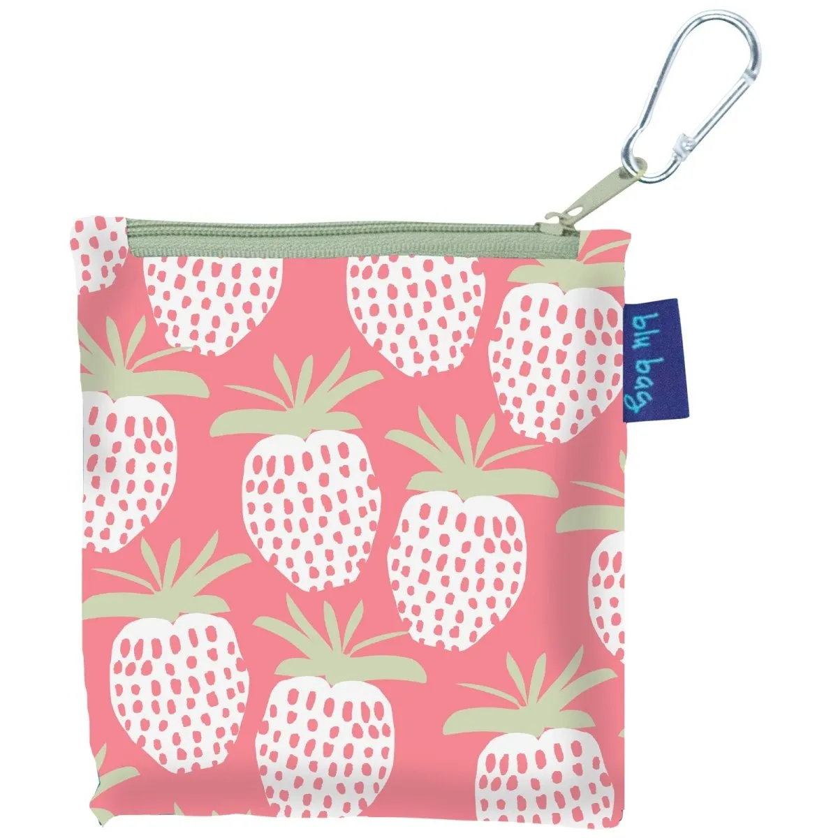 Strawberries Reusable Shopping Blu Bag
