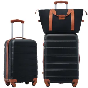 Streamdale Hardshell Luggage Sets 2Pcs   bag Spinner Suitcase with TSA Lock Lightweight 20"   24"