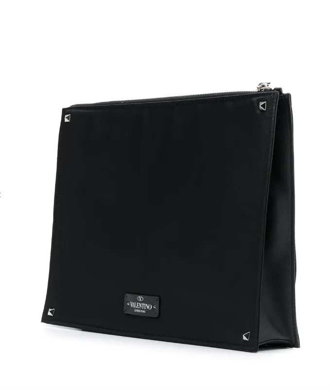 Valentino Garavani VLTN strap clutch