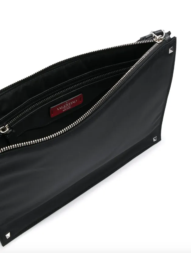 Valentino Garavani VLTN strap clutch