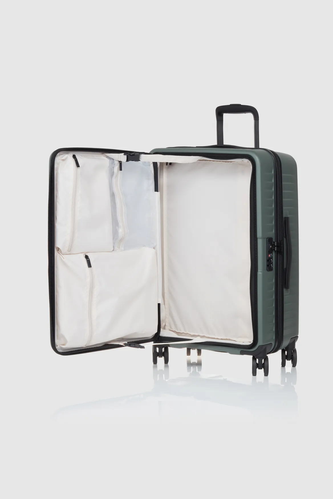 Venture Dual Open 3pc Suitcase Set