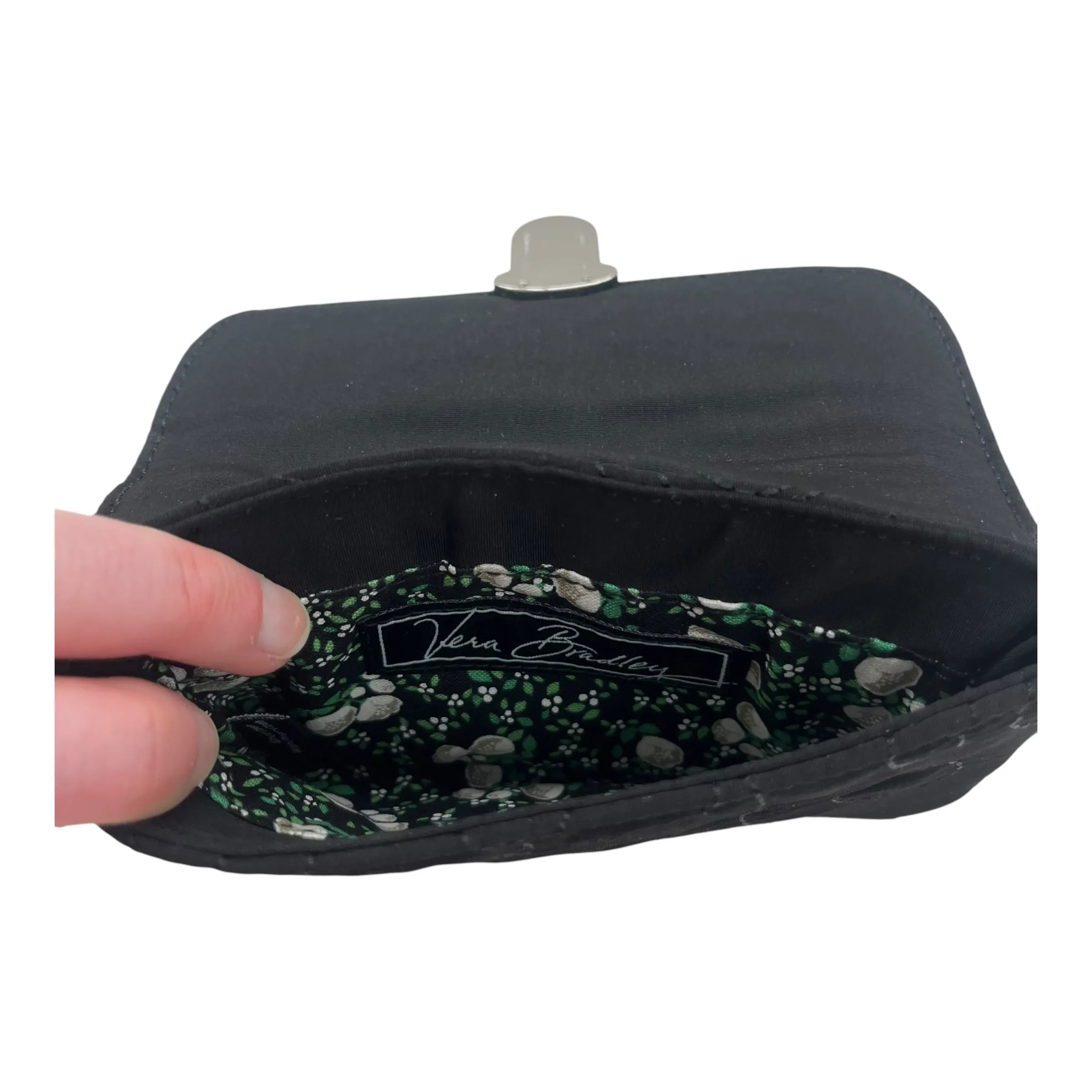 Wallet By Vera Bradley In Black, Size:Small